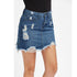 Women's Ripped Fringed Loose Sexy Denim Skirt Short Skirt - ROUTINE FASHION
